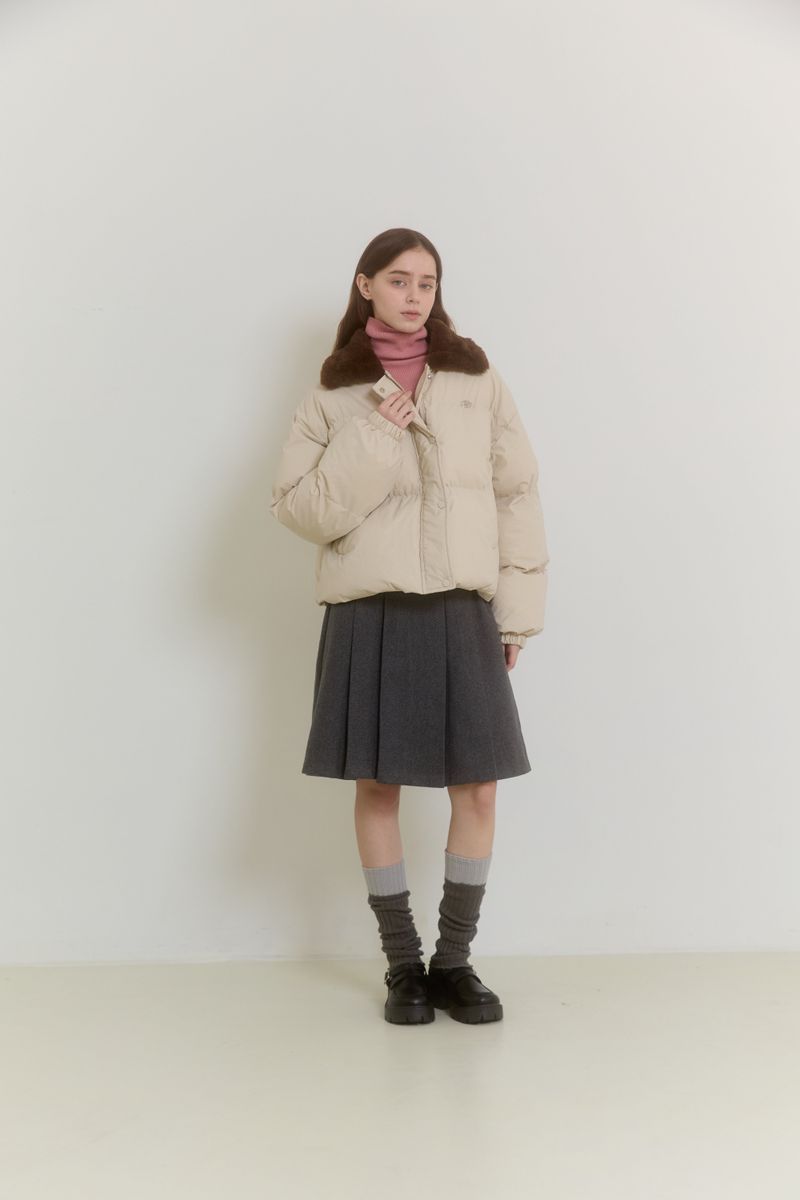 SNOW FALL MIDI SKIRT