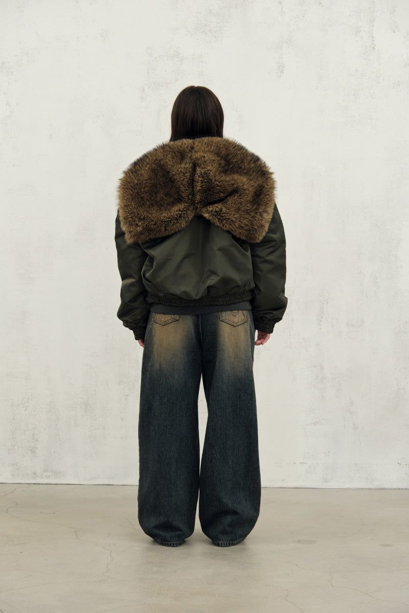 fur ny jumper (khaki)