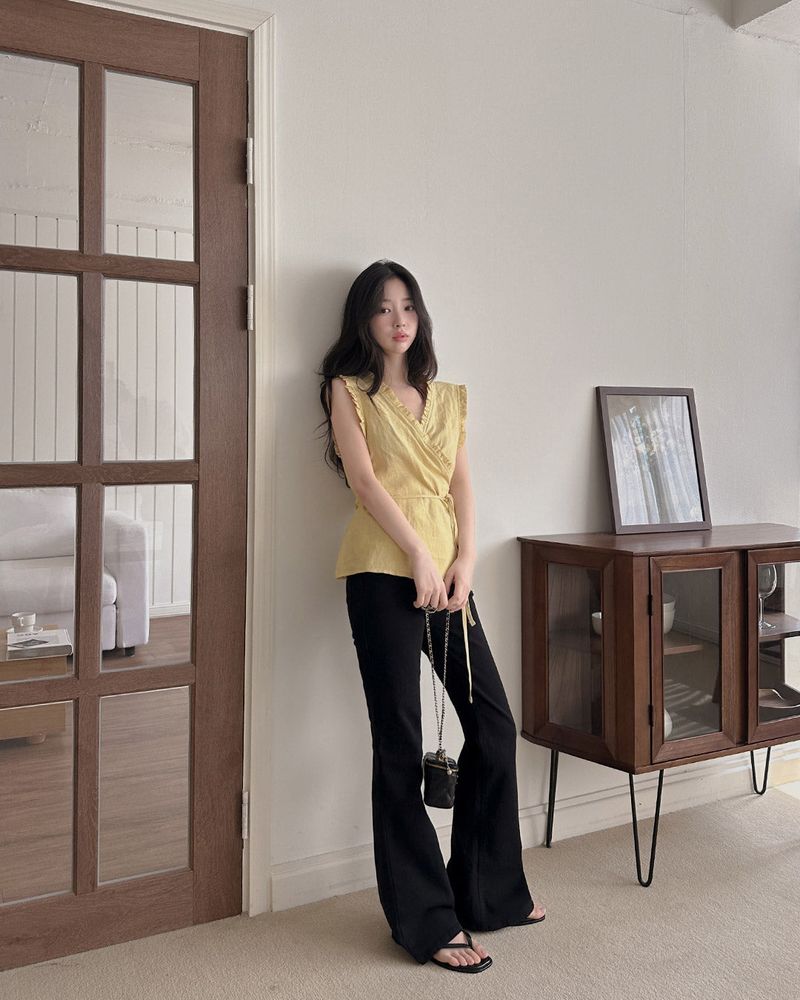 MAYBINS(メイビンス)の「Hedden bootcut cotton pants(Pants)」