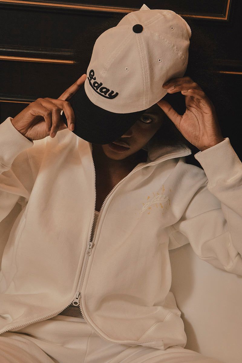 G'day coduroy ballcap(white