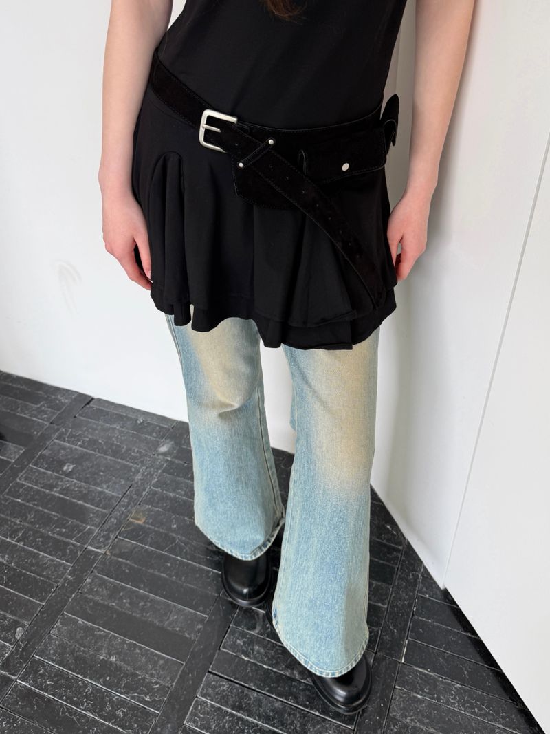 [ORIGINAL] Spo Semi Bootcut Denim Pants