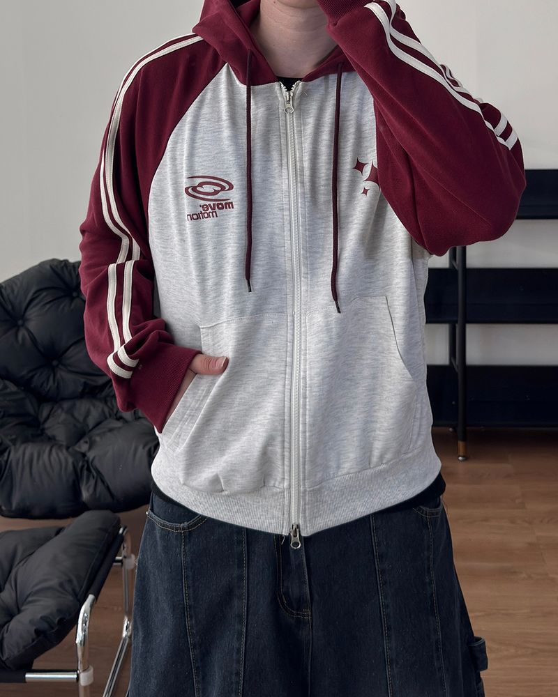 Beltra Track Nagrang Hooded Zip-Up	