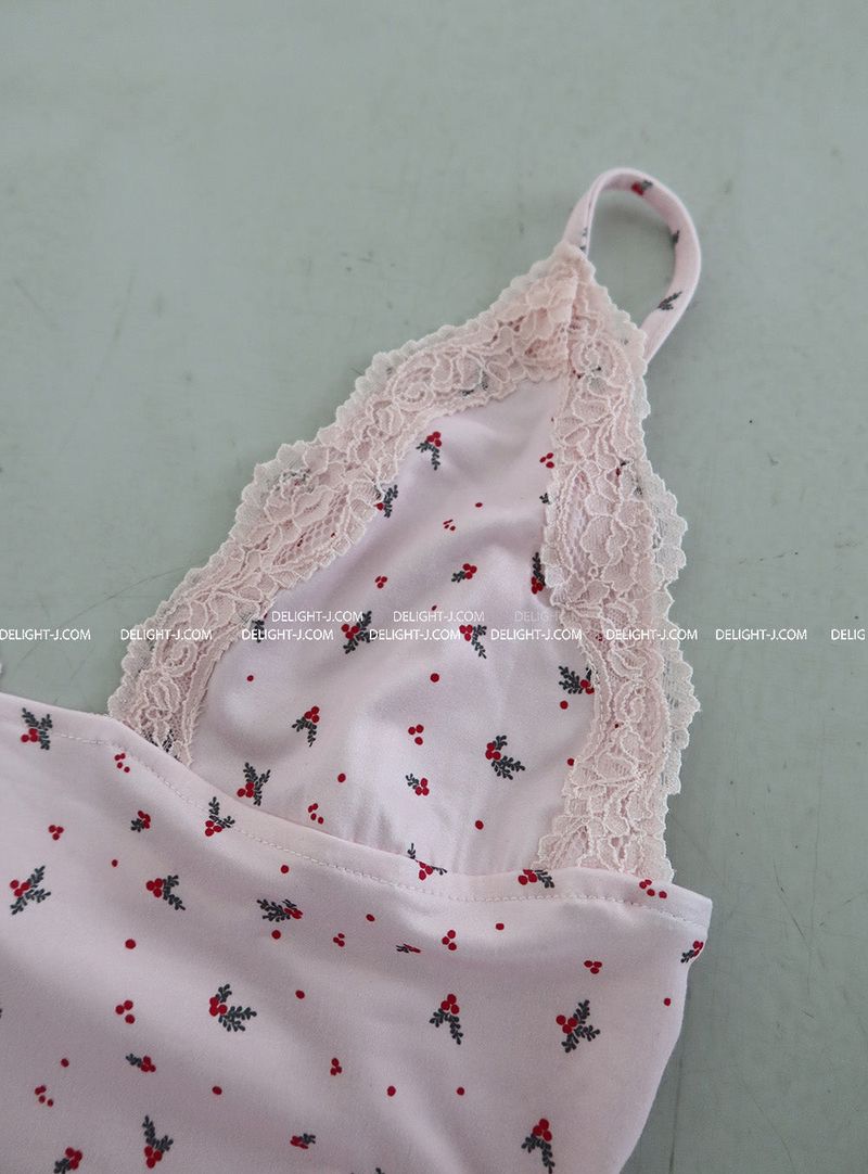 Flower Lace Sleeveless & Shorts Two-piece Set