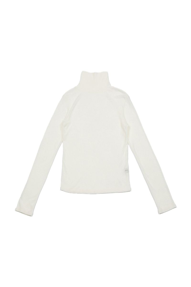 POPPALS（ポップパルズ）の「Basic Wool Turtleneck [Ivory]（Tops）」