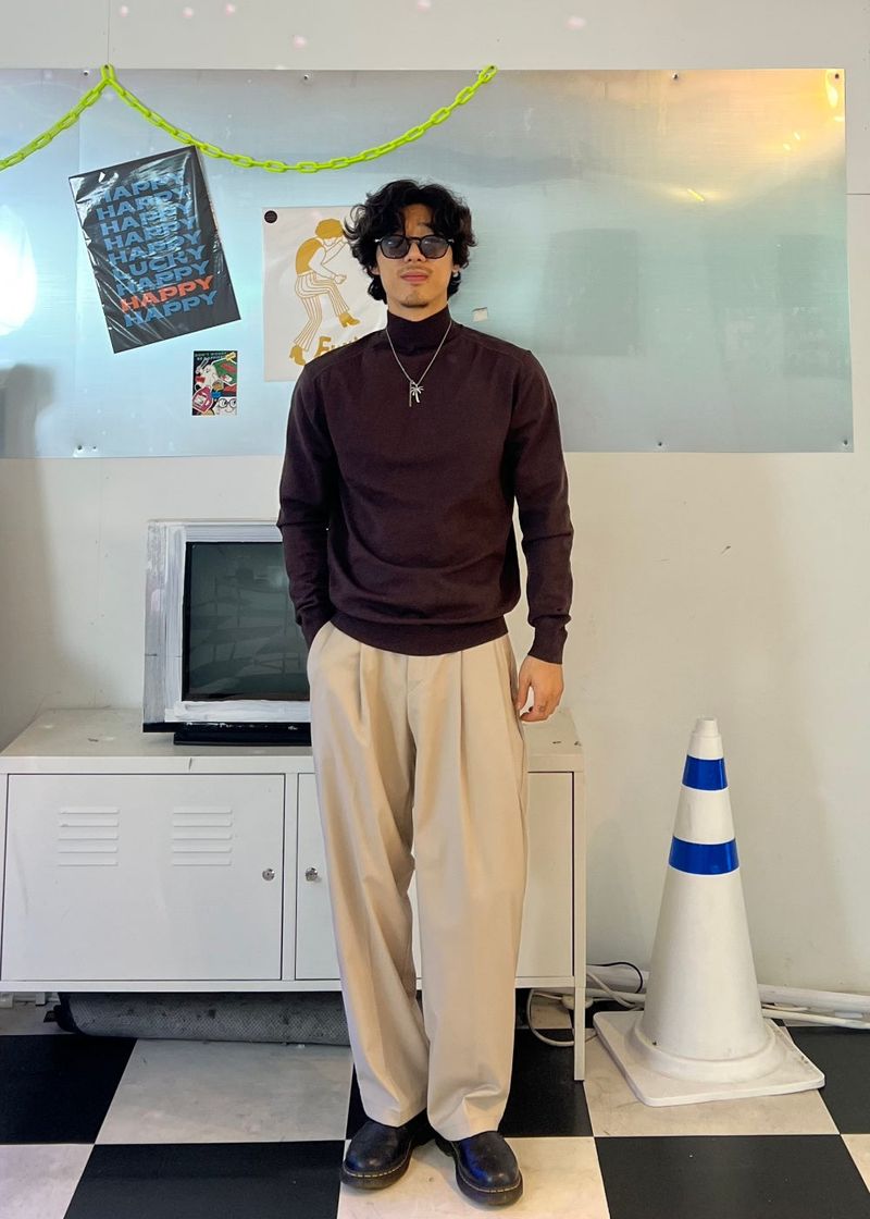 Compact Half Neck Polar Knit 5COLOR