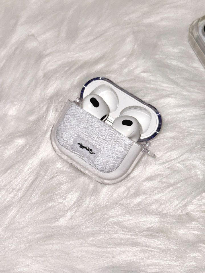Angel Veil Lace AirPods Case