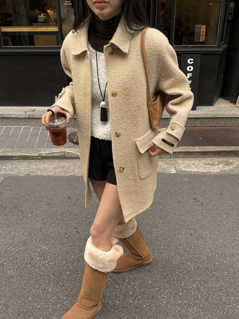 [MADE] BUTTERLIN WOOL ALPACA HANDMADE COAT