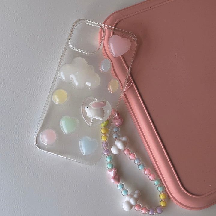 Rabbit is pastel set _ case+strap