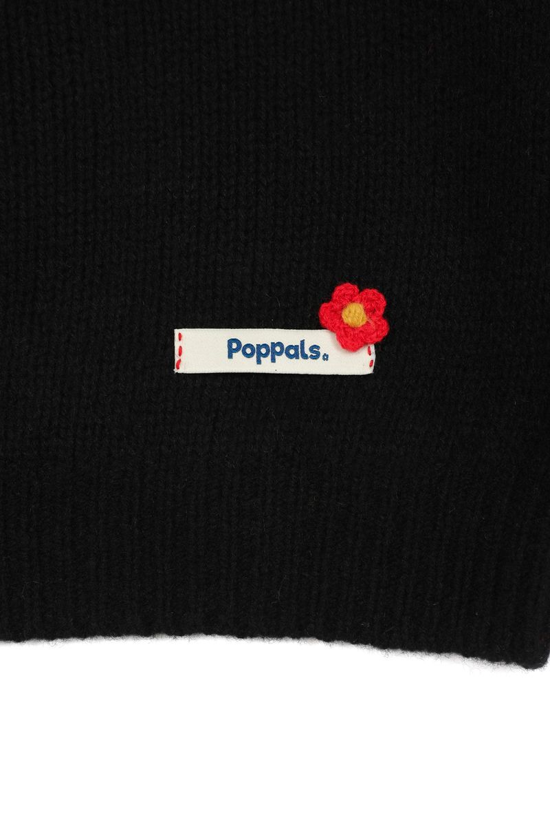 Pals Round Wool Knit [Black]