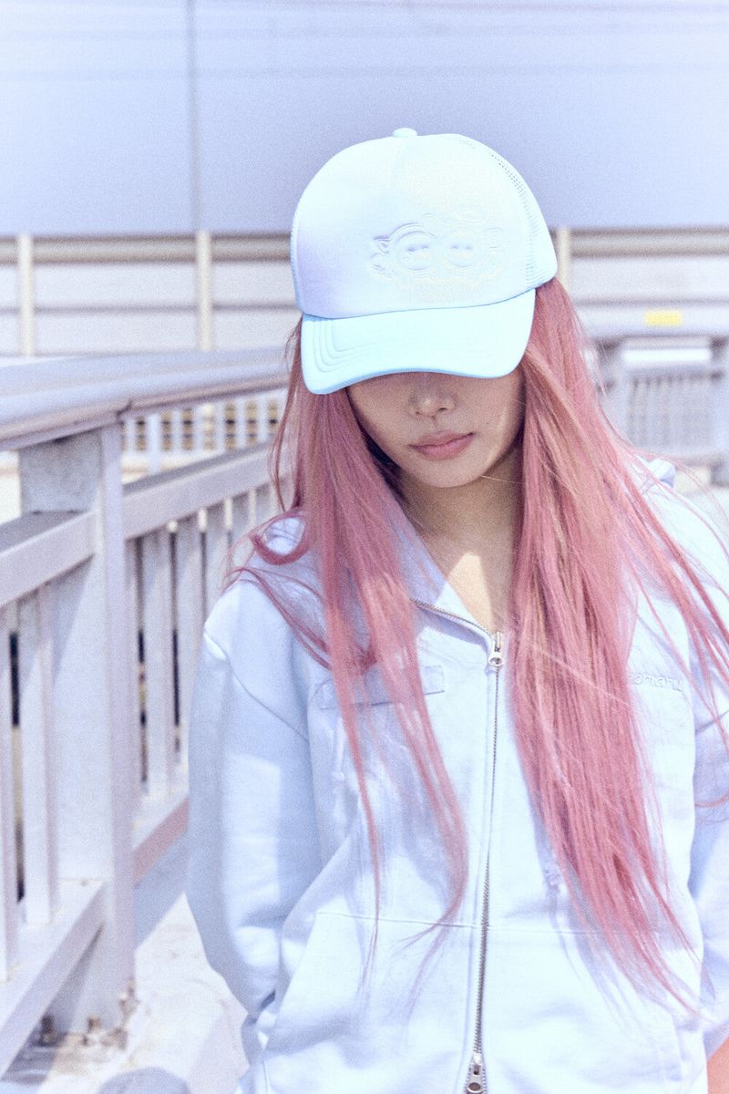 Puffy Angel Cap (blue)