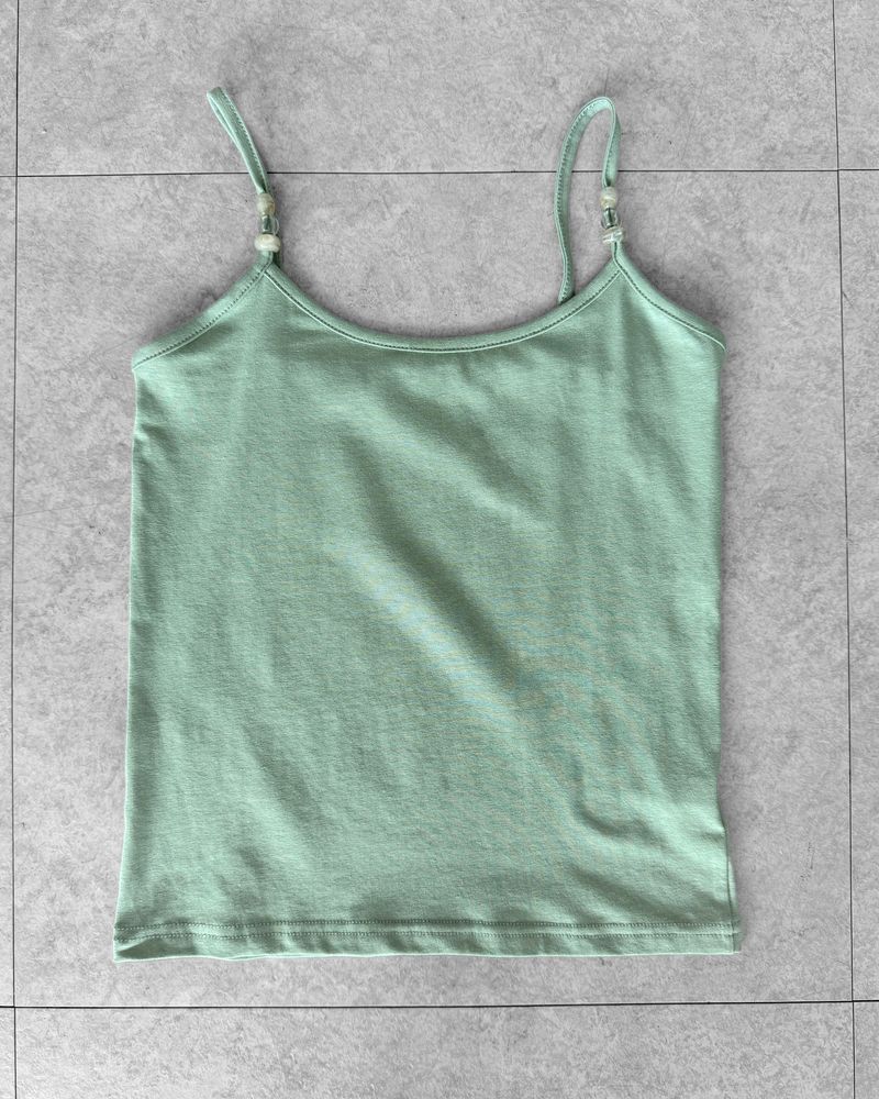 BUBBLE BEADS STRAP CAMI