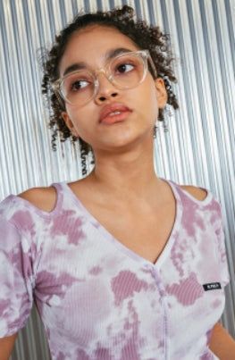 tiedye open tee_ pink