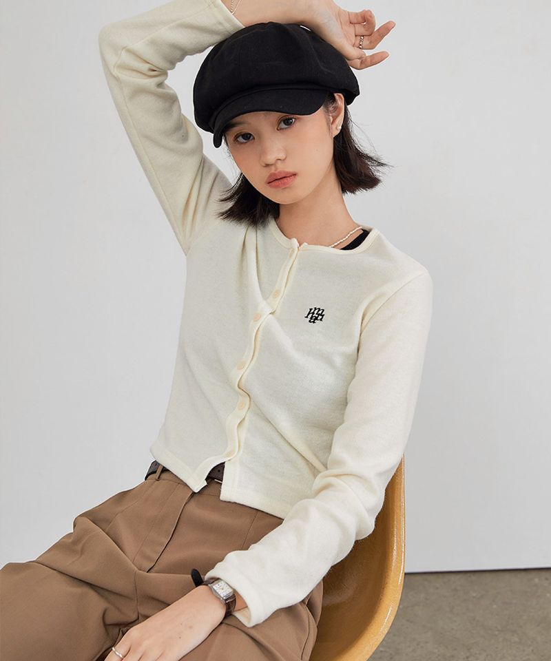 ANGORA SLIM FIT CARDIGAN