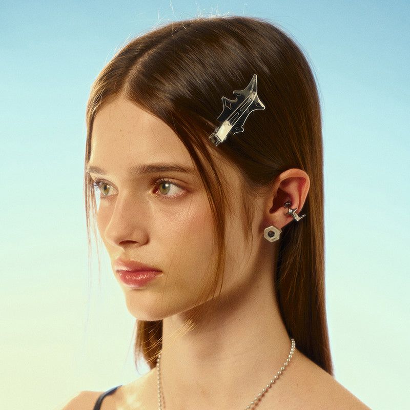 SENTIMENTS（サンティマン）の「NO.542 [SILVER] SURFBOARD DIAMOND HAIR PIN 2SET（Hair Accessories）」