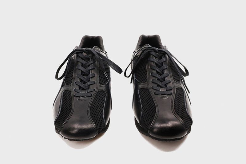 [Lab Series] Spider Leather Sneakers Black