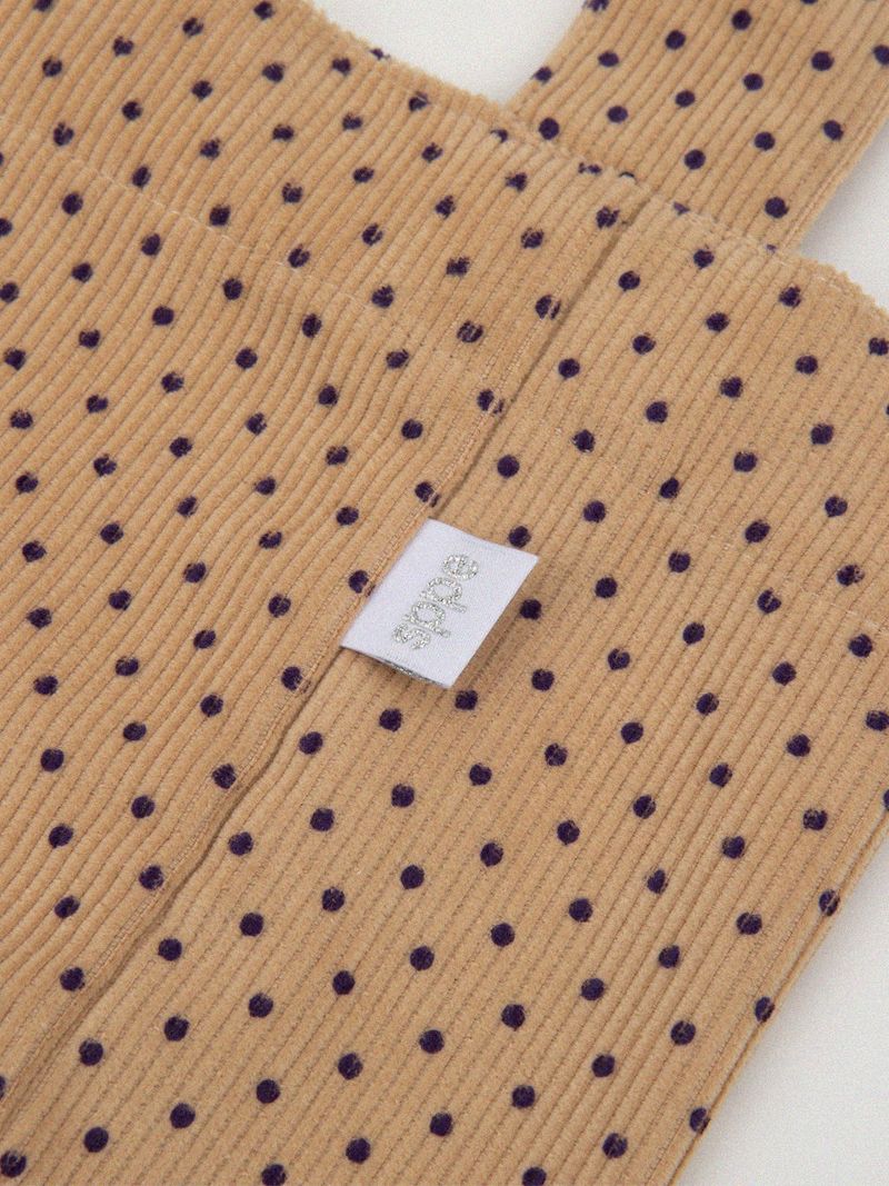 【MADE】sppe dot corduroy bag [beige]