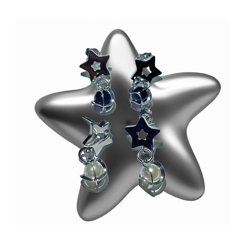 3amgang（スリーエイエムギャング）の「キャツアイスターピアス（アクセサリー）」