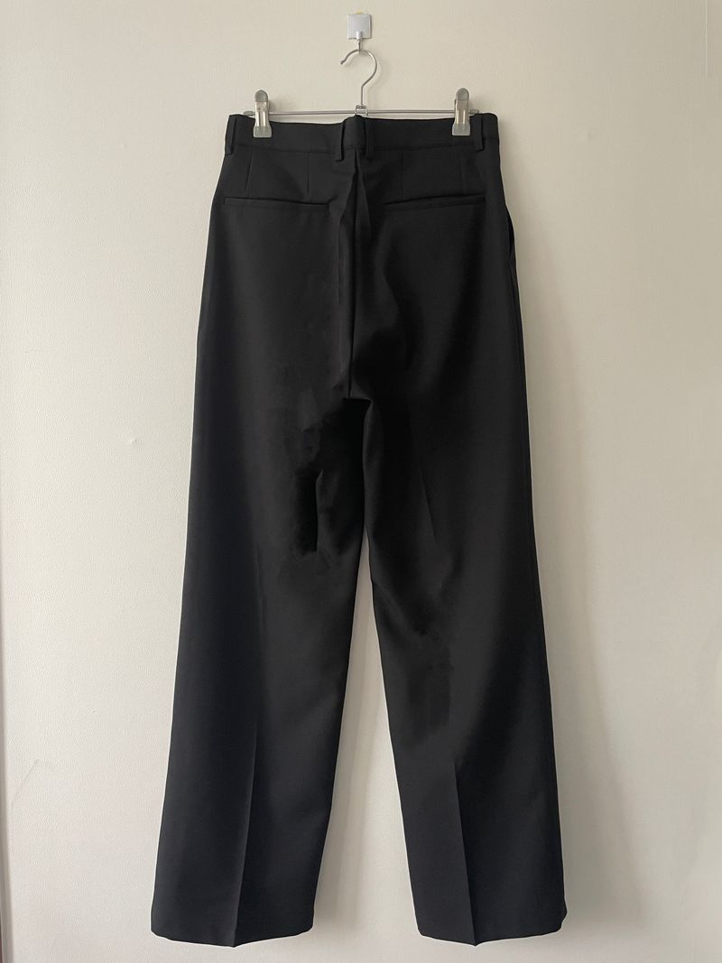 Autumn mute set up wide pants