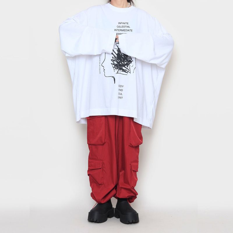 Brain over long sleeve T