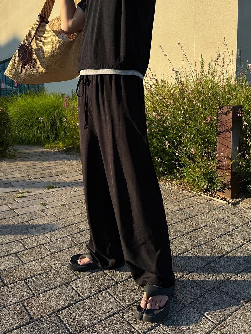 ASCLO（エジュクロ）の「[A-P0238] アイスクールイージーパンツ (3色)（Pants）」