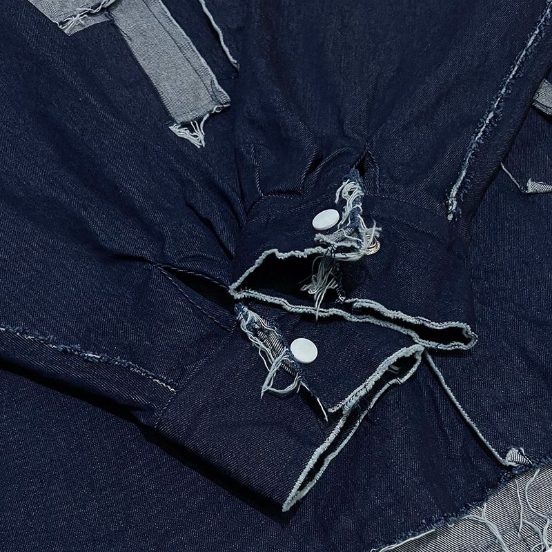 grunge denim shirt_blue