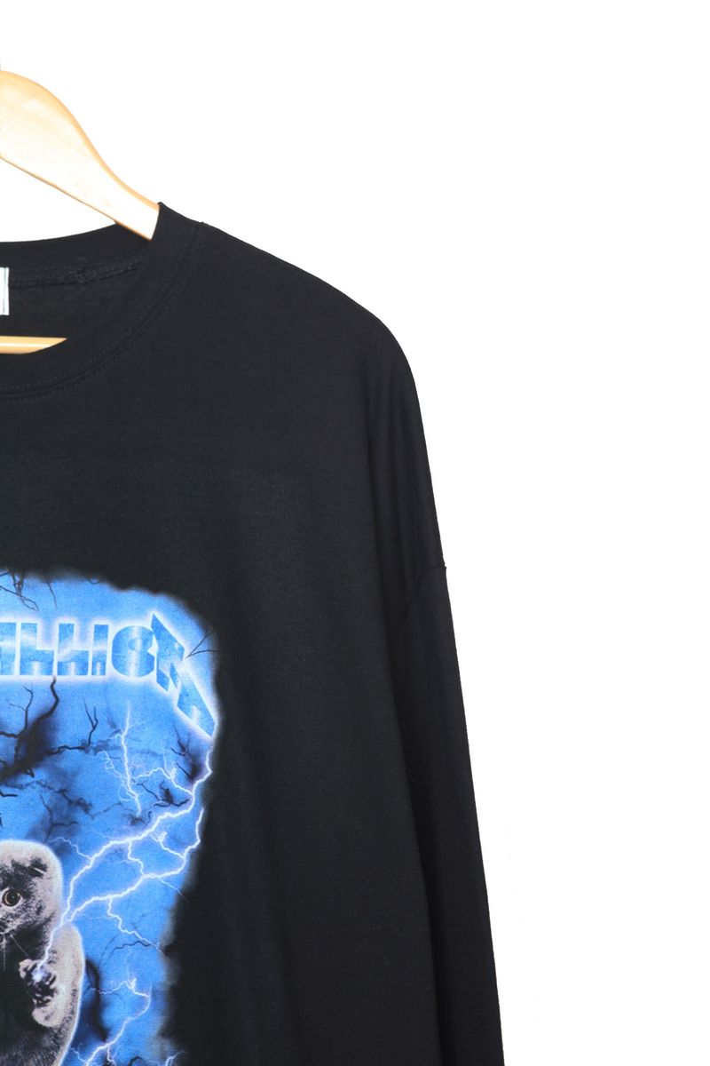 Cat Electro Long Sleeve T