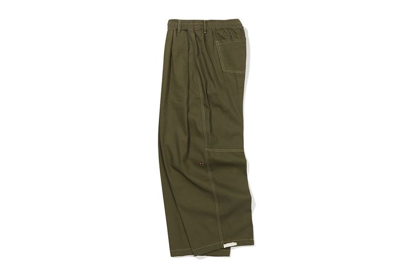 BALLOON COTTON PANTS_KHAKI