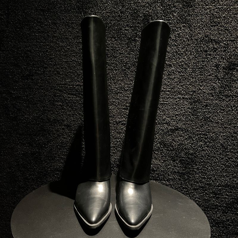 Leg warmer long boots (Black)