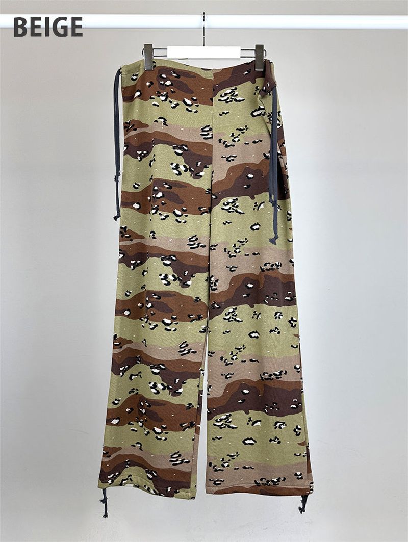 CAMOUFLAGE STRING PANTS (2C)