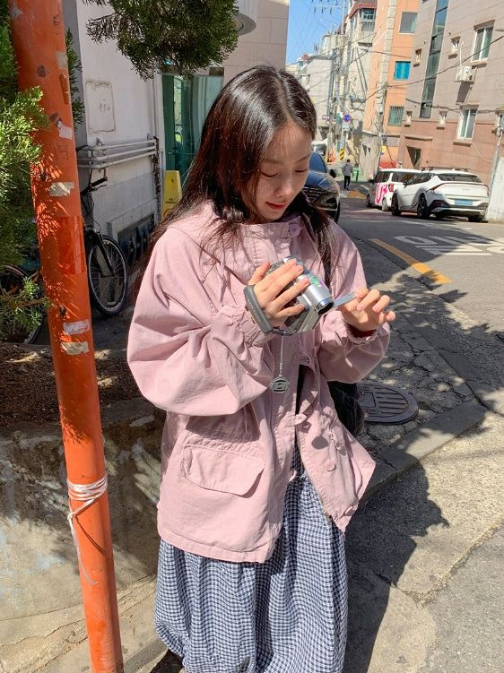 BAON（バオン）の「Aine Cotton Washing Crackers Field Jacket（Jackets/Outerwear）」