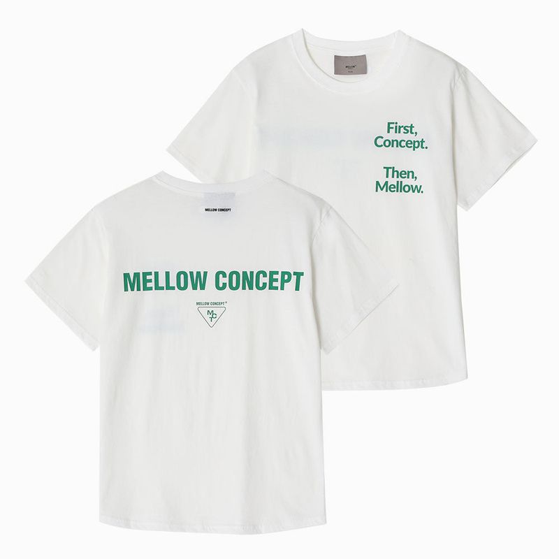 MCT W21 White concept loose T-shirts