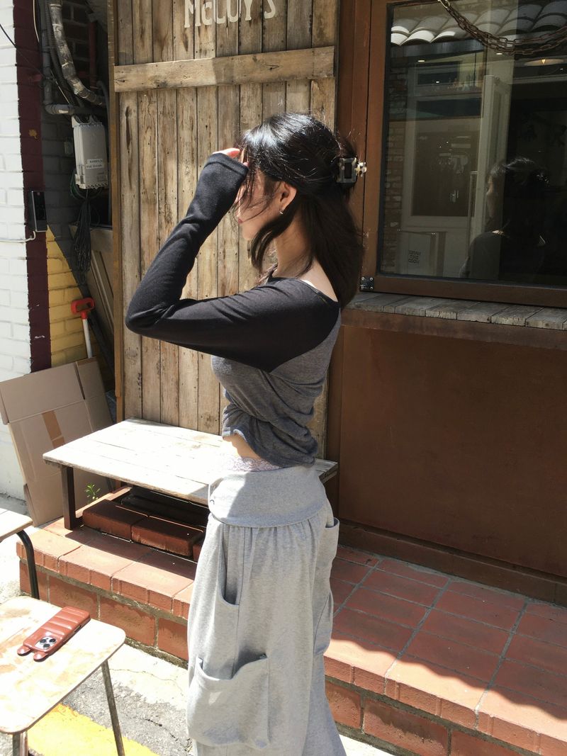 Folder Keyring Banded Sweatpants (4c)