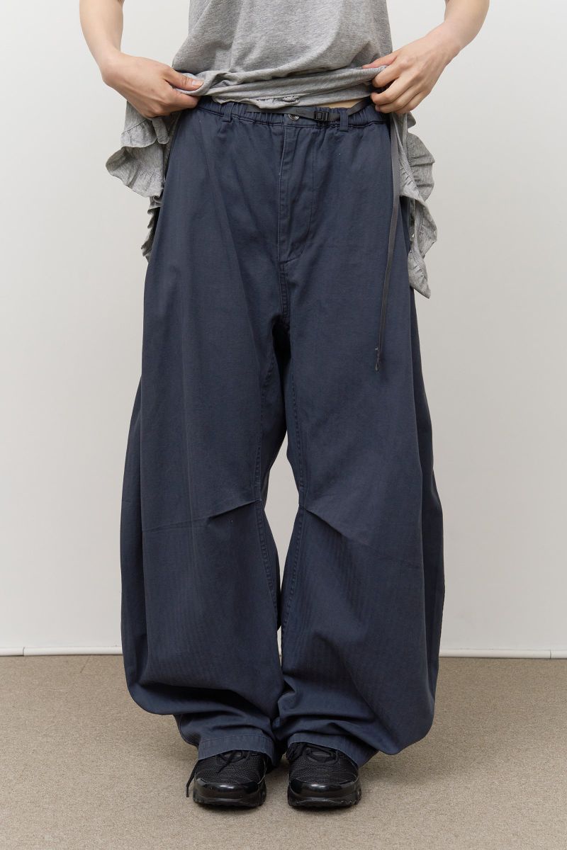 Amy Herringbone Barrel Pants