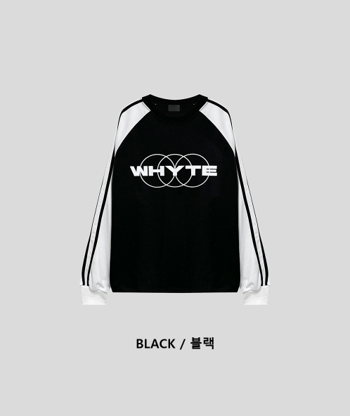 Farondie Velvet Track Raglan T-shirt