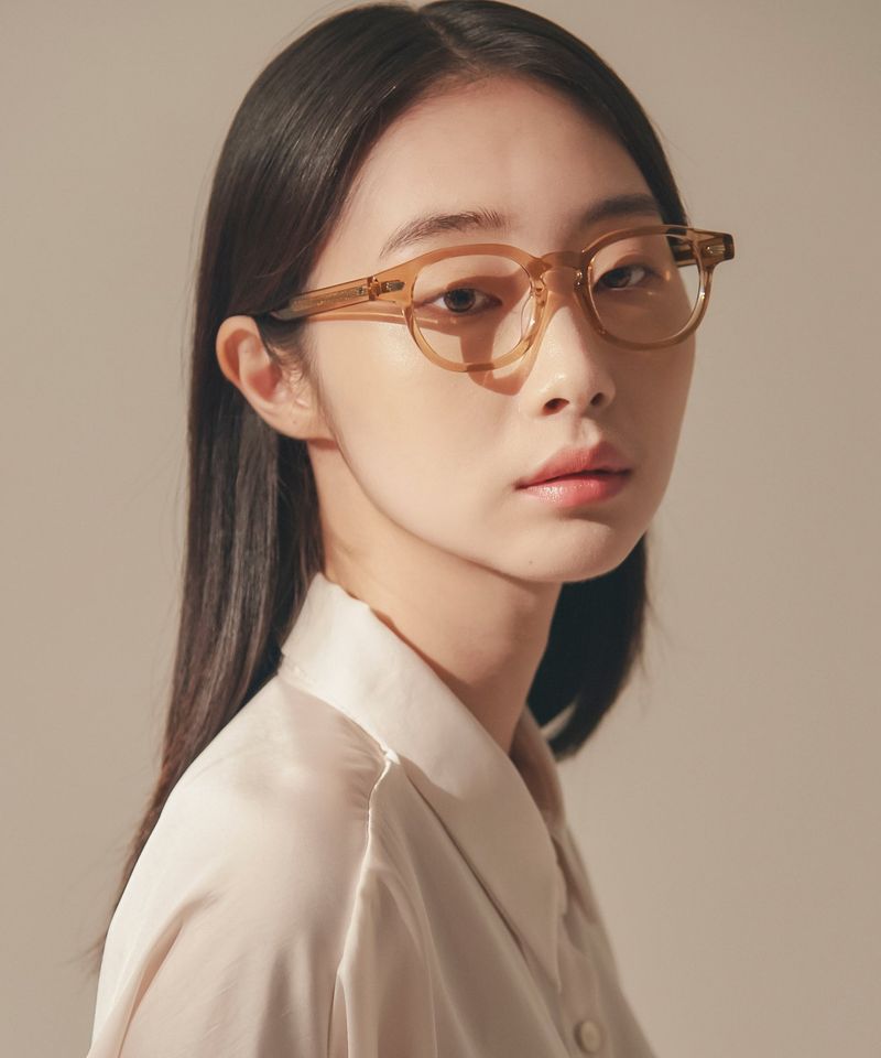魂04 Cinnamon Blue Light Glasses