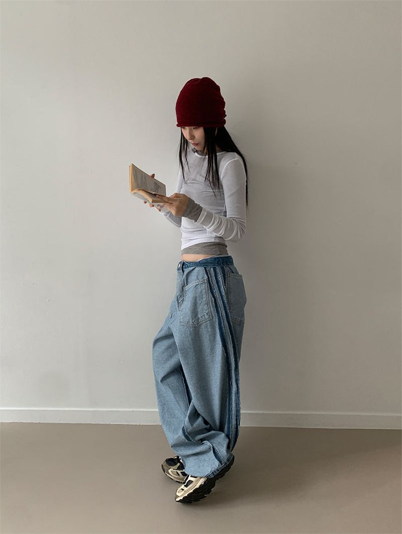 VERSO TRACK BALLOON JEANS