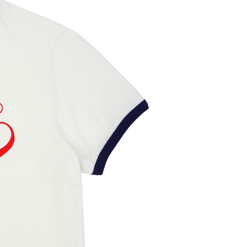 グッドバイブオンリーリンガーTシャツ_ホワイト