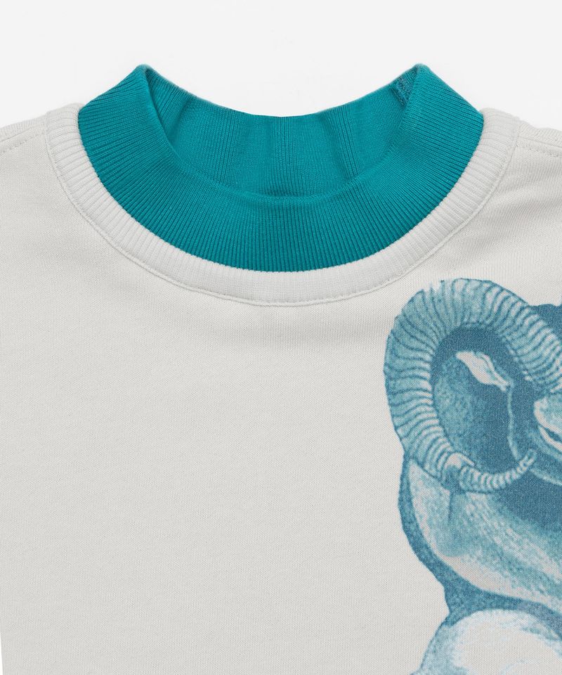 Double Rib Sweatshirt - Dall Sheep _ GREY