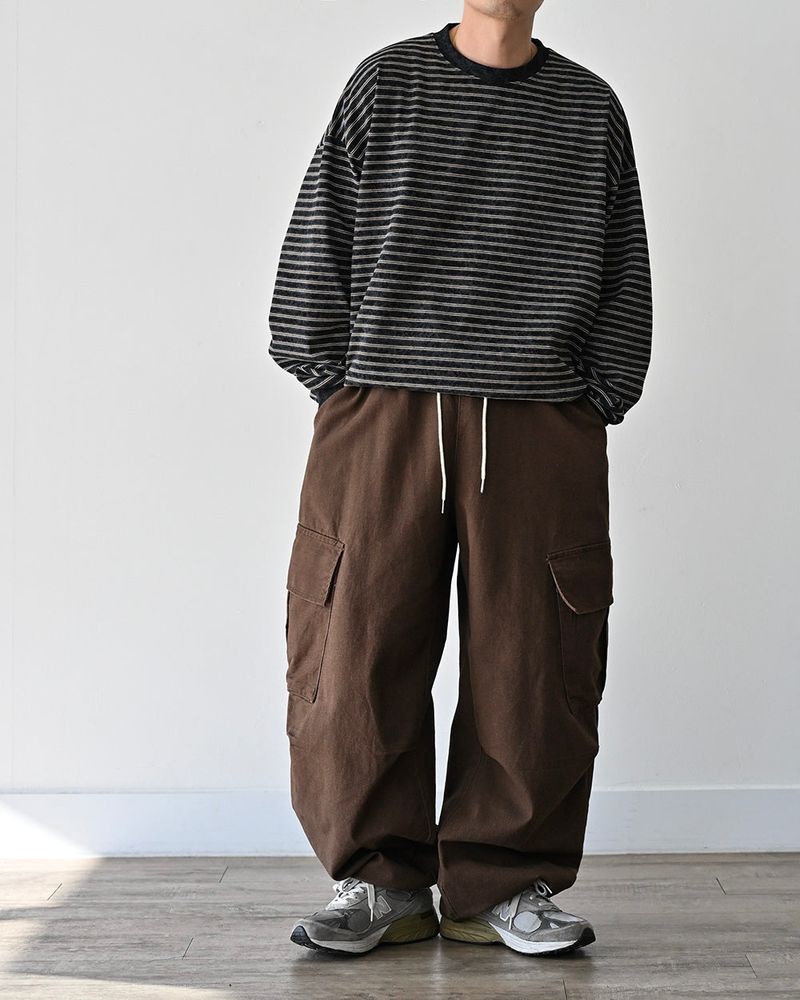 SPM PEACH COTTON CARGO PANTS