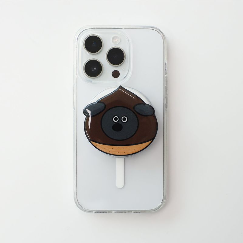 PAPA.GO.PAPA（パパゴーパパ）の「PAPA.GO.PAPA 焼き栗ピズスマートトック（スマホグッズ/小物）」