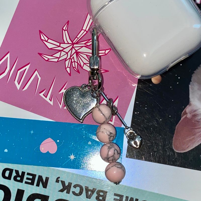 MADE ink pink Keyring