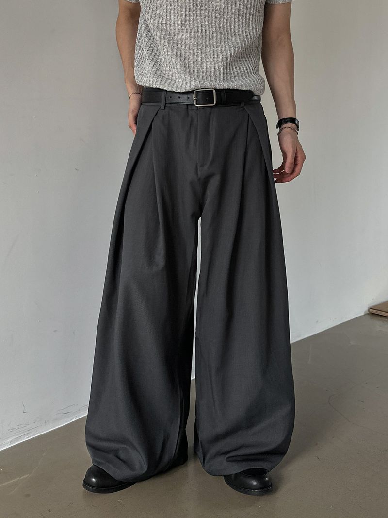 Robel Pintuck Balloon Wide Slacks