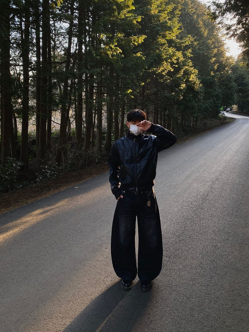 Archive Curved Denim Pants 2C