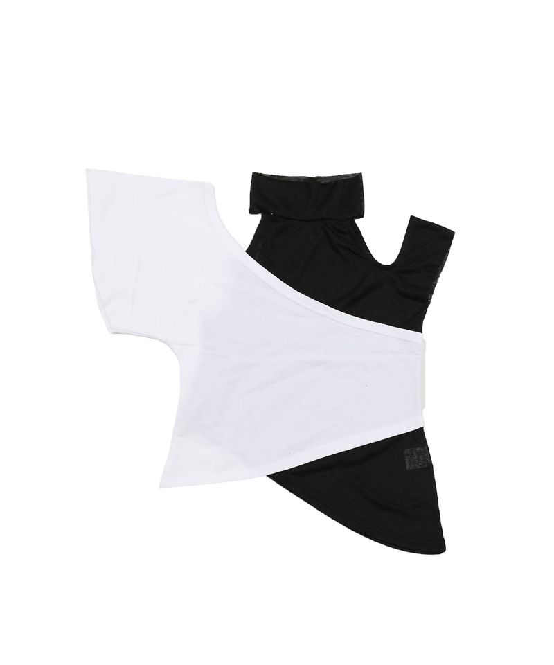 OSHIGH（オスハイ）の「 LAYERED SWEAT TOP WHITE（Tops）」