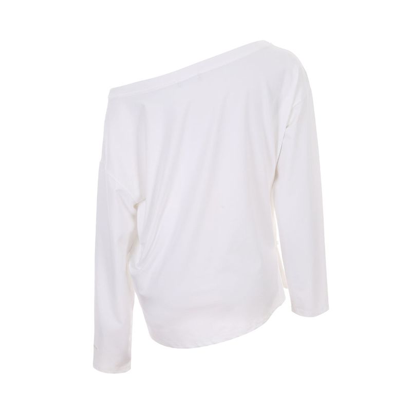 Recycle one- shoulder Tee 002