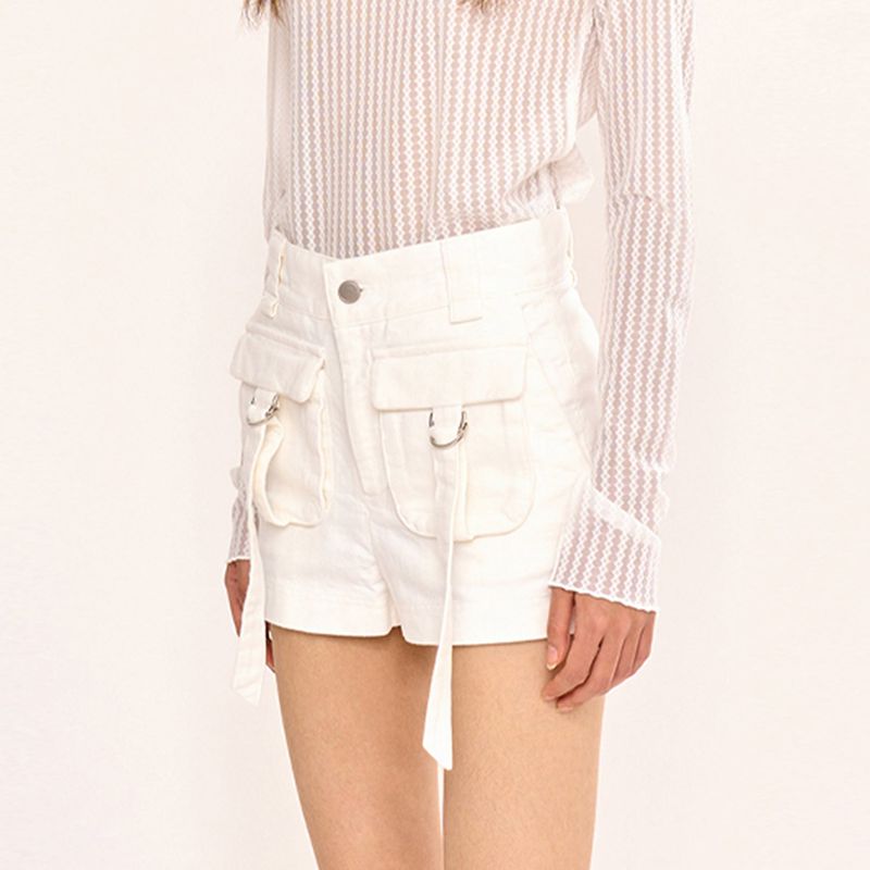 FANYOUNG（ファンヤング）の「Multi-Pocket Short - White（Pants）」