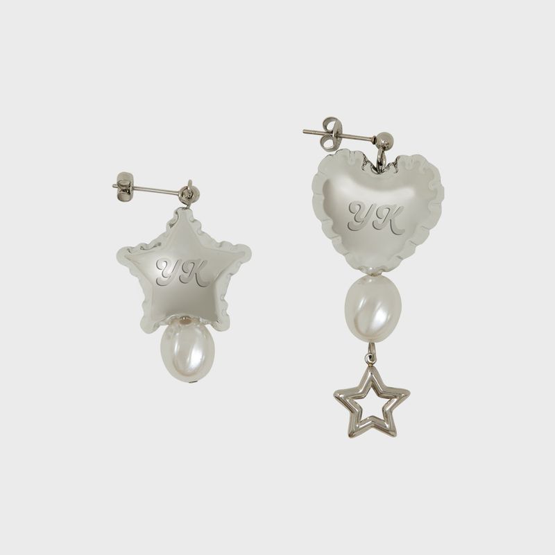 Balloon Star Heart Earrings