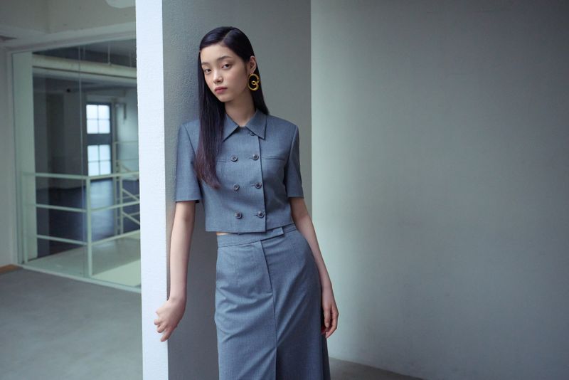 NO.35 JACKET - GREY