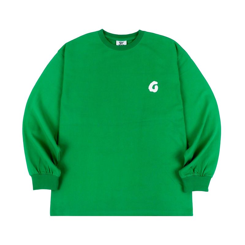 GF MAIN LOGO LONGSLEEVE - ( Green )
