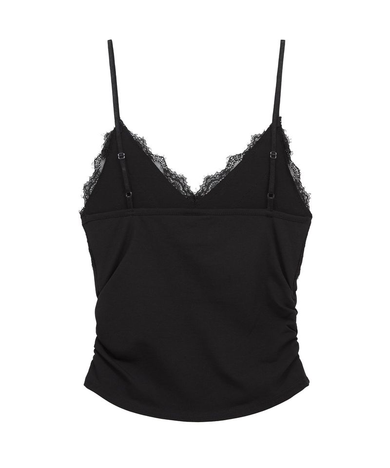 lace sh top (black)